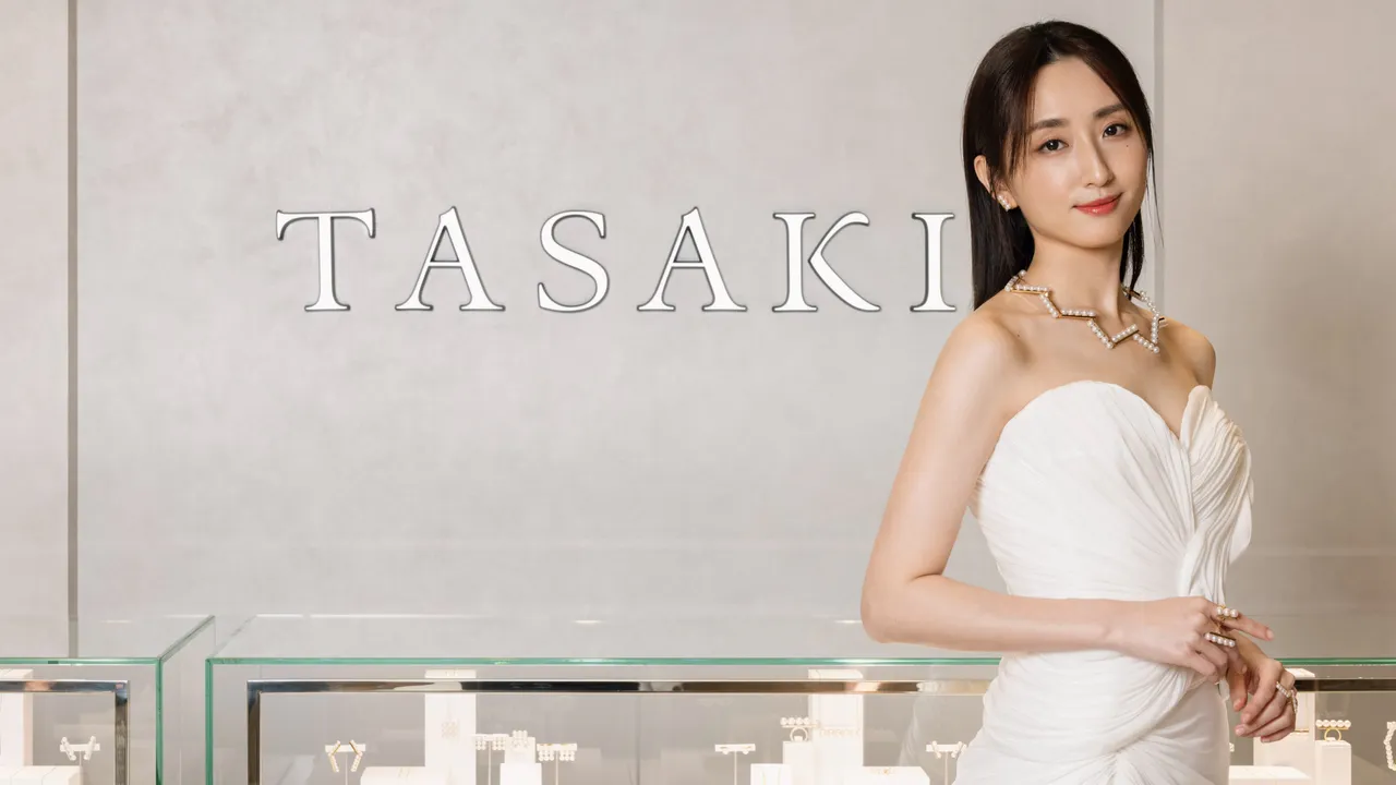 柯佳嬿今日出席TASAKI Floating Shell紀念展覽活動，自認戴上品牌珠寶很有「朝氣」。品牌提供