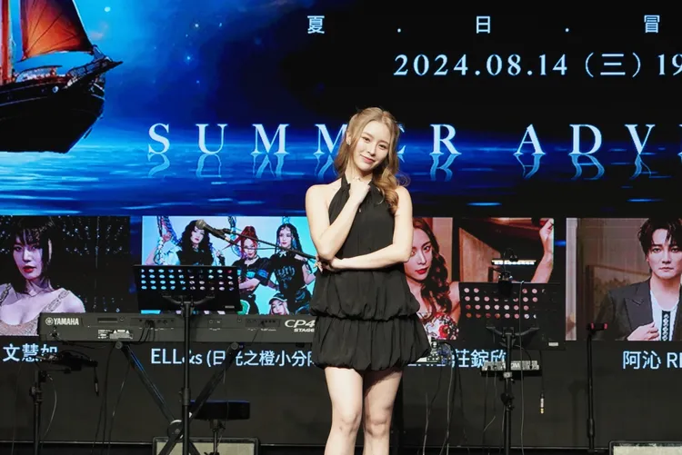 Elkie莊錠欣準備許多曲目與歌迷粉絲同歡。FIF打歌舞台提供