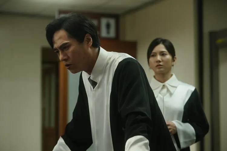 莊凱勛欲以正義向司法的不公奮力宣戰。公視台語台、華視提供