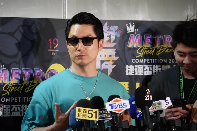 蔣萬安出席捷運盃街舞大賽活動。北市府提供