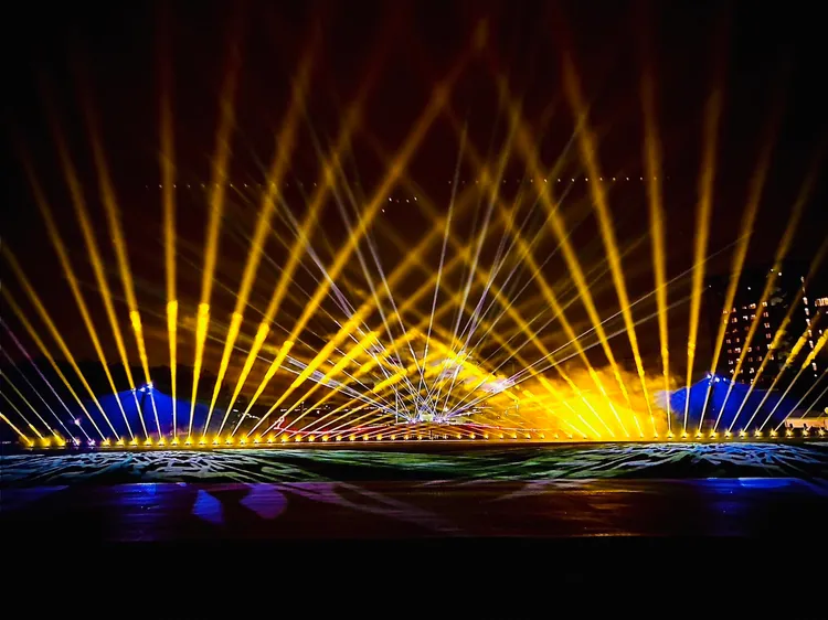 燈光秀。觀旅局提供