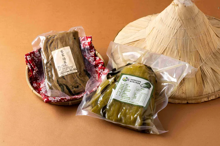 紫城農場-客家福菜、酸菜。業者提供