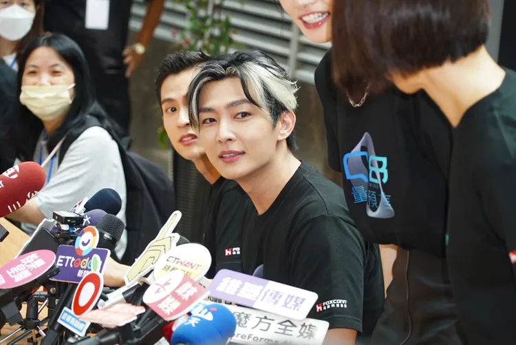 炎亞綸無疑是全場焦點。彭欣偉攝