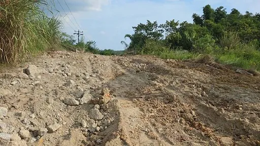 竊賊把「路」偷走了　民眾傻眼報案：我們這的水泥路不見了