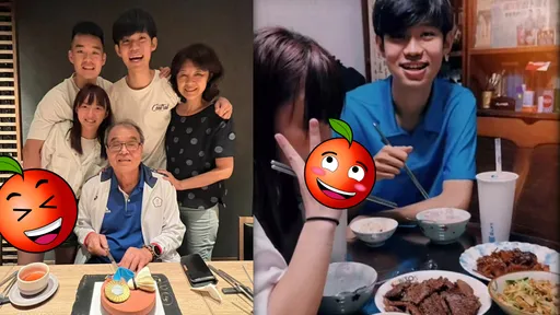 王齐麟全家5口紧紧相拥！陈诗媛进准公婆家吃饭　无名指藏「亮点」