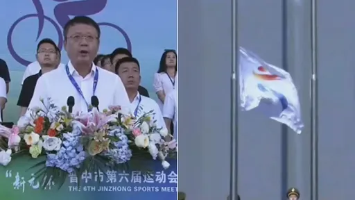 不是失誤?山西運動會「連兩屆播我國旗歌」 中國網友:校歌也這旋律