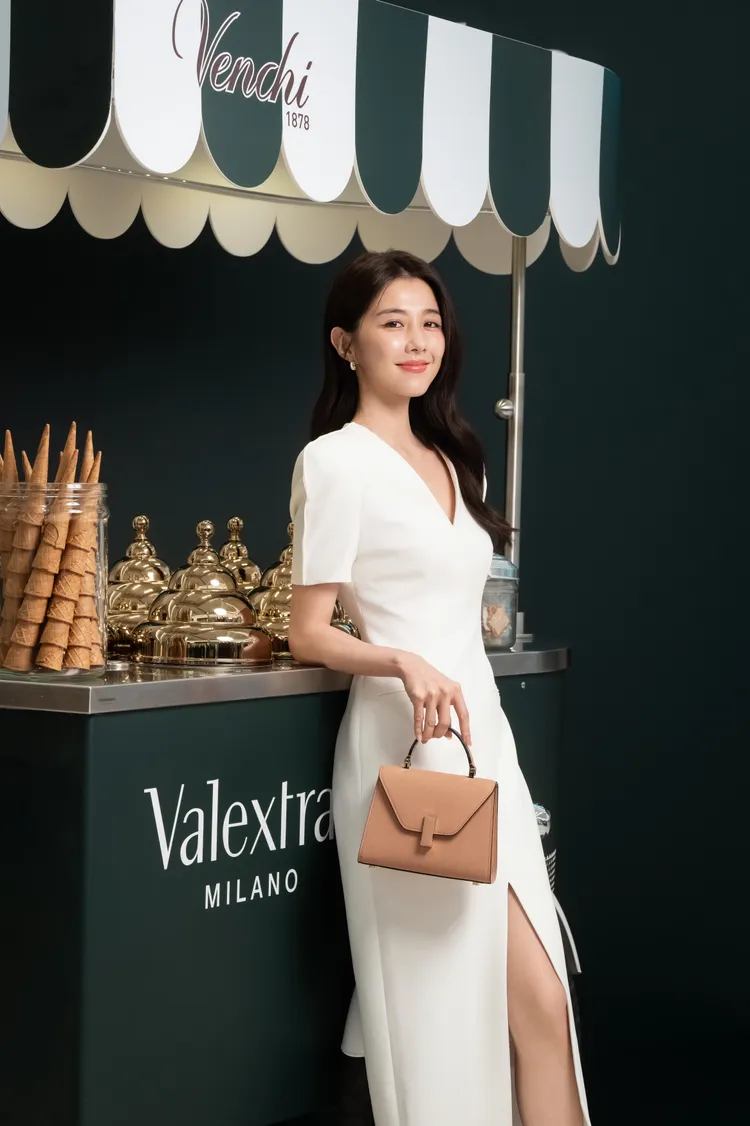 邵雨薇今出席Valextra秋冬發表活動。品牌提供