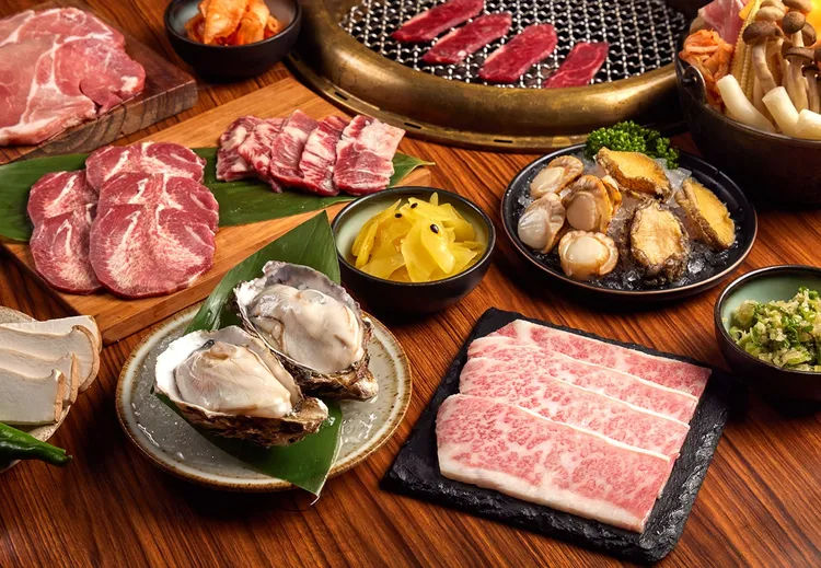 到「肉次方」內用套餐，享99元加購「廣島牡蠣大大」。業者提供