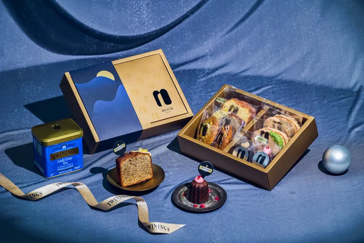 Mon Dessert選用唐寧茶鉑金系列的胭脂莓果茶及經典系列的仕女伯爵茶進行創作。業者提供