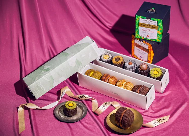 玖零製菓「唐寧．仲秋茶菓禮盒」。業者提供