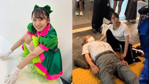 甜美偶像竟是現役醫師!車站搶救「路倒」老翁影片破2000萬瀏覽