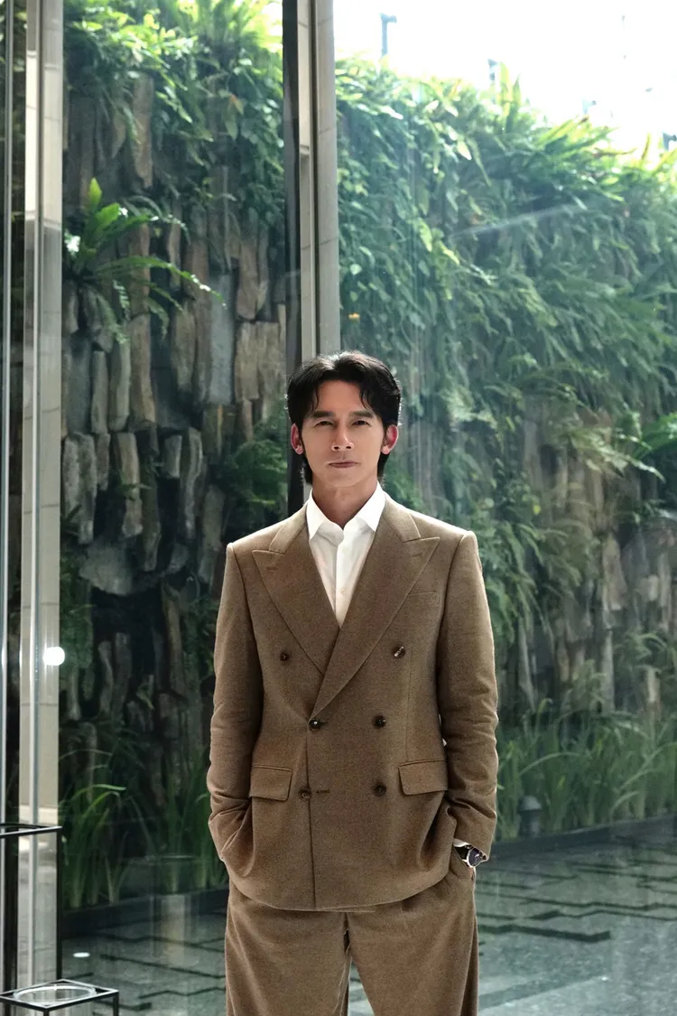 温昇豪是GIORGIO ARMANI信徒。雙橡園開發、GIORGIO ARMANI提供