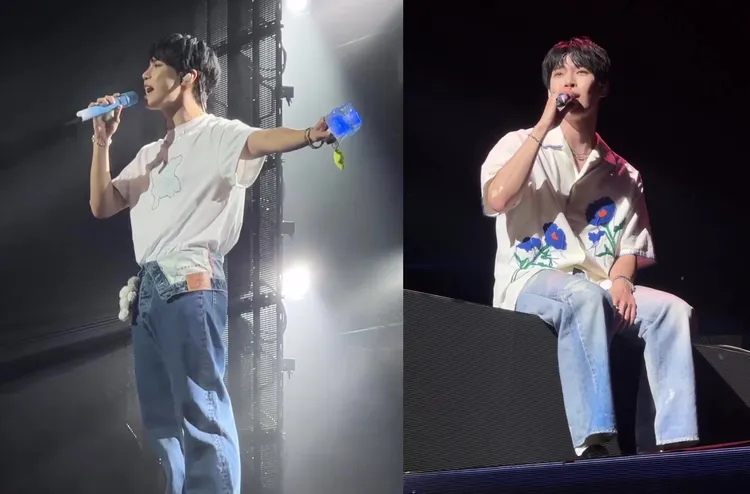 道英對於台灣粉絲的歌聲給予高度評價。翻攝NCT IG