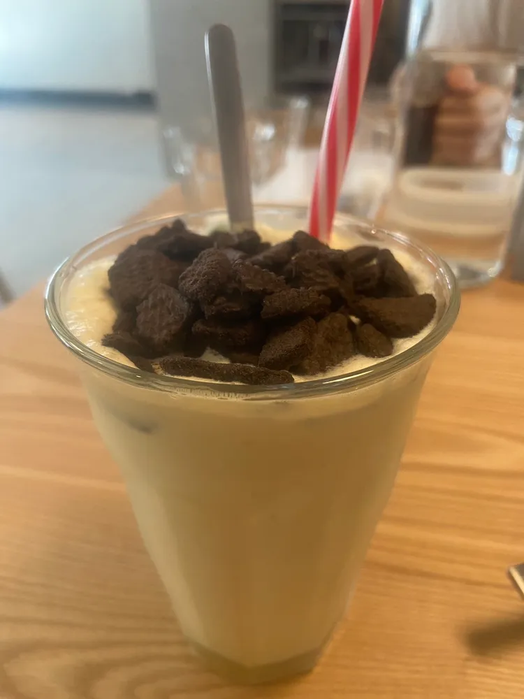 香草奶昔帶有焦糖風味誠意滿滿。陳揚盛攝