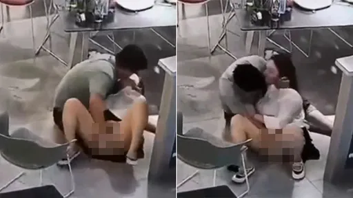 狼性！燒烤店大廳活春宮　快手男「爆炒鮮鮑魚」讓女伴激動了