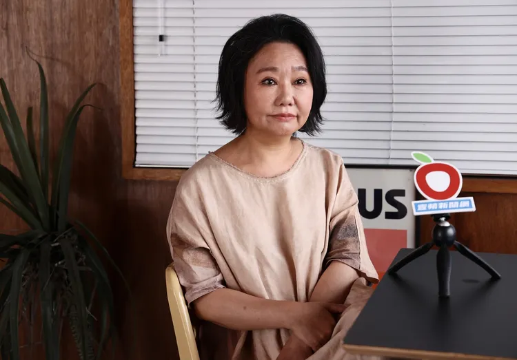 呂雪鳳接受《壹蘋新聞網》訪問回首前塵。彭欣偉攝
