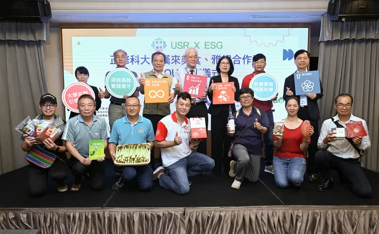 漢來美食、正修科大、屏東新埤雅緱農產合作社三方合作，推動輔導使用在地小農產品。漢來美食提供