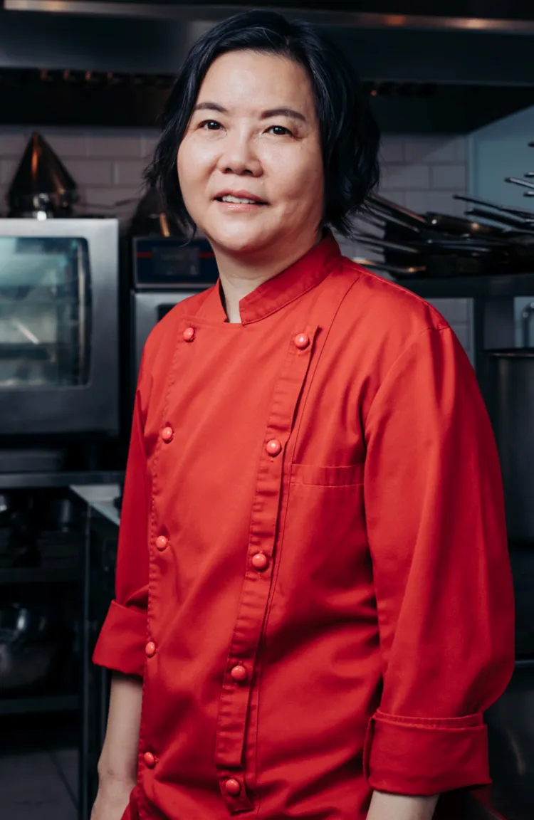 台中米其林一星「Fleur de Sel 」（鹽之華）主廚黎俞君。業者提供