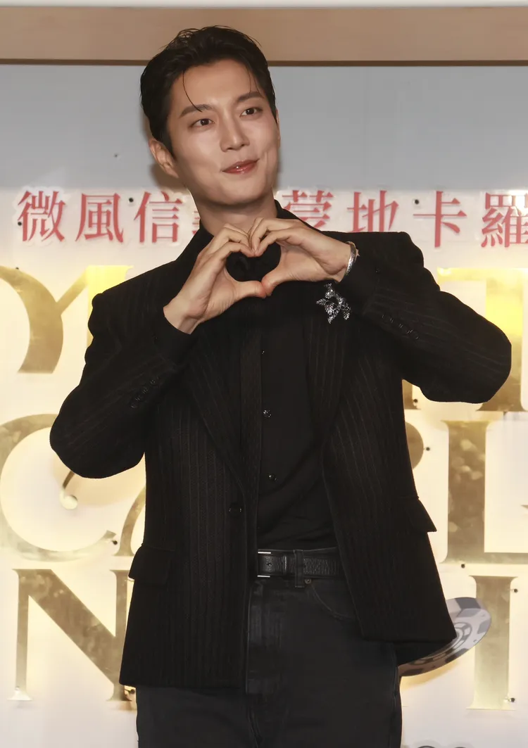 尹斗俊透露為了拍攝行程只好控制進食。彭欣偉攝