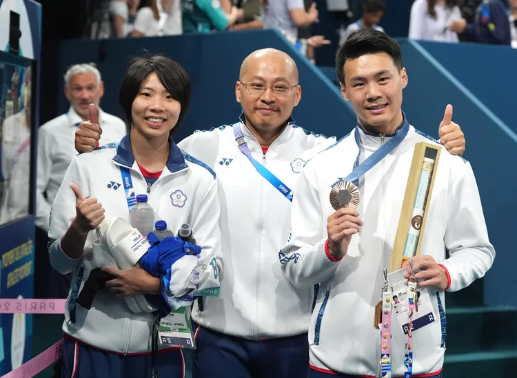 唐嘉鴻奪銅。  中華奧會提供