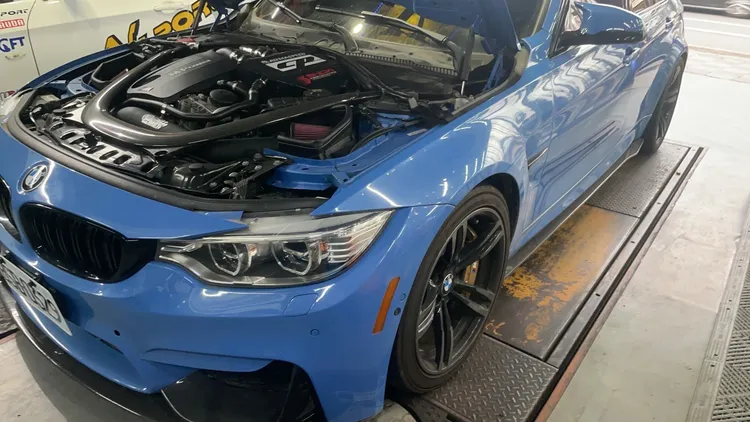 引起爭議的BMW M3四門跑車，6缸汽油引擎，具550匹馬力，新車原價超過500萬。投訴人提供
