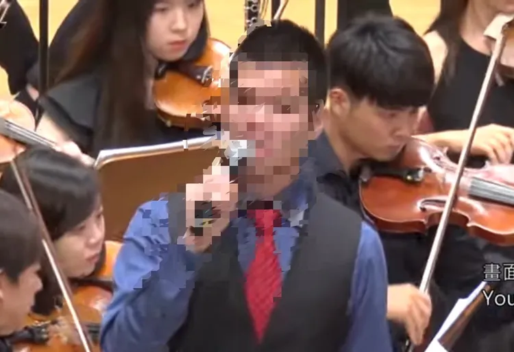 聲樂家蔡漢俞涉嫌不當對待動物，動保處已發函請他出面說明。翻攝自YouTube