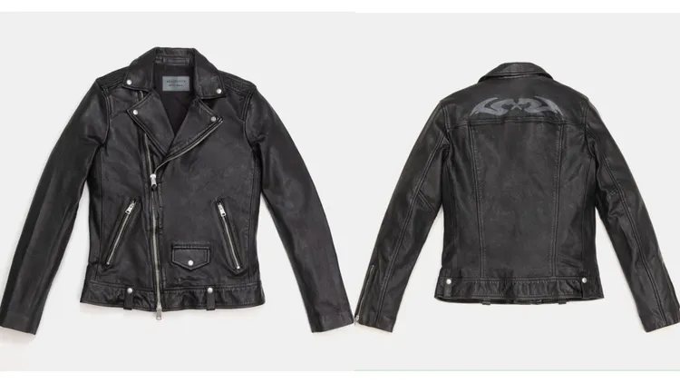 ALLSAINTS x 蔡依林UGLY BEAUTY FINALE慈善聯名皮衣，2萬1900元。品牌提供