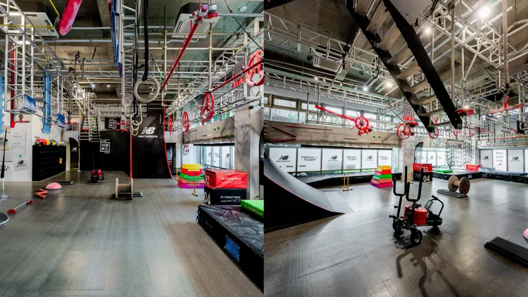 《New Balance Fun釋基地》GYMFIT NINJA 忍者館場。品牌提供