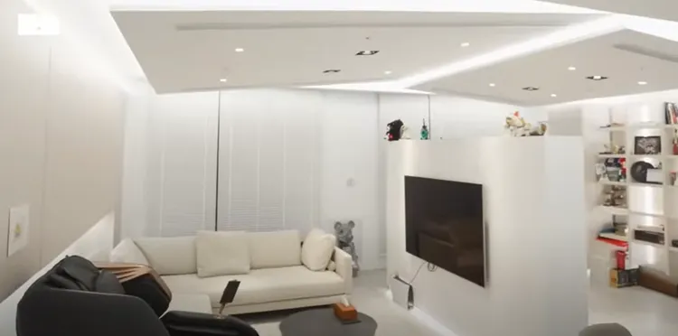 李洋林口新家開箱。翻攝HOME DELUXE 弘第YT