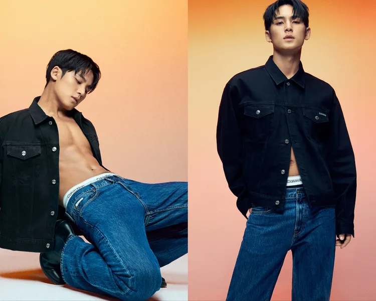 珉奎大方露出冰塊腹肌。品牌提供