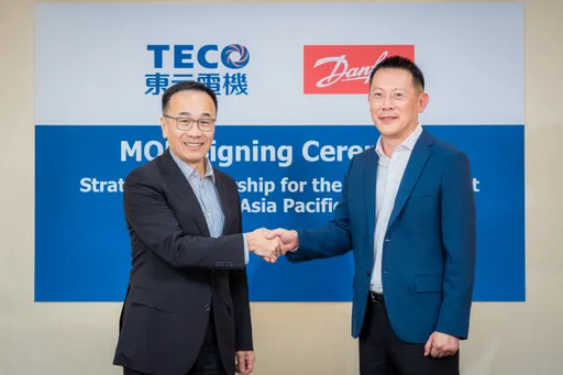 東元與丹佛斯簽署MoU　助亞太礦業節省15-40%能源成本