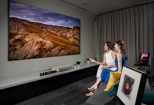 三星4K雷射投影機升級 AI加持打造影院級視聽體驗