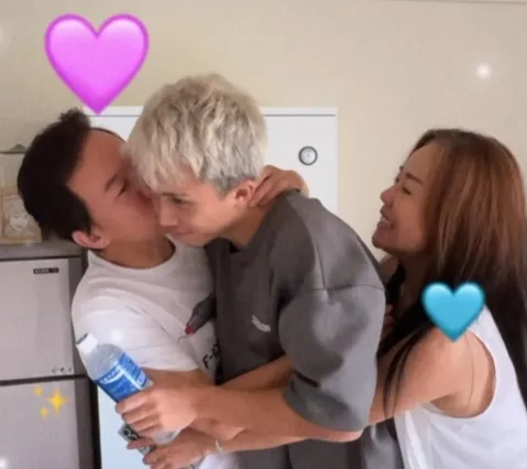 孫安佐擁抱孫鵬父親節大和解!精挑禮物手寫信告白「你是我眼中的星星」