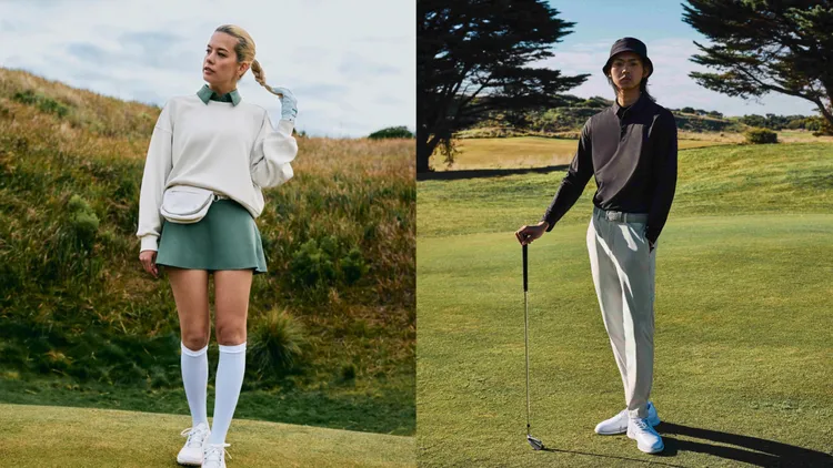 lululemon高爾夫球裝備系列集結舒適、時尚和機能於一身。品牌提供
