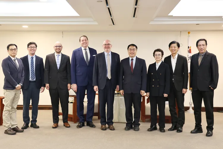 雙方就未來台美合作的藍圖做出討論，交換意見。南市府提供