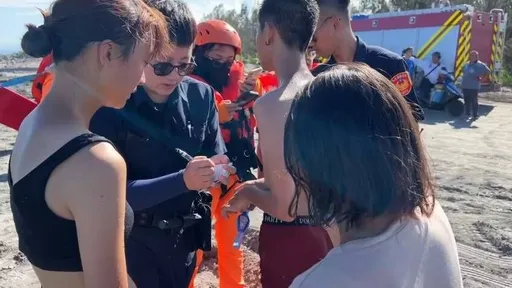 台東5學生海邊戲水2人遭浪捲走　1人平安救起、11歲女童送醫不治