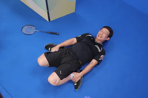 麟洋奪金！郭子乾重現王齊麟「聖筊」吃不消　獨愛模仿李洋原因曝光