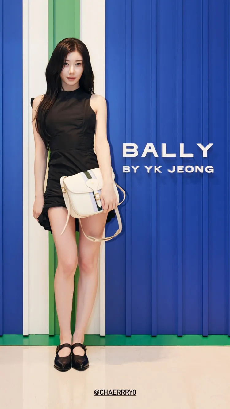 ITZY成員李彩領出席Bally活動。品牌提供