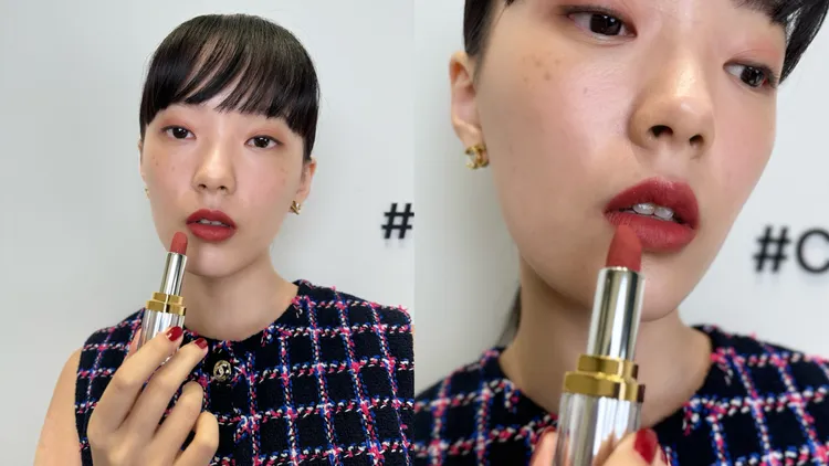 Model示範主打色#15。張家玲攝