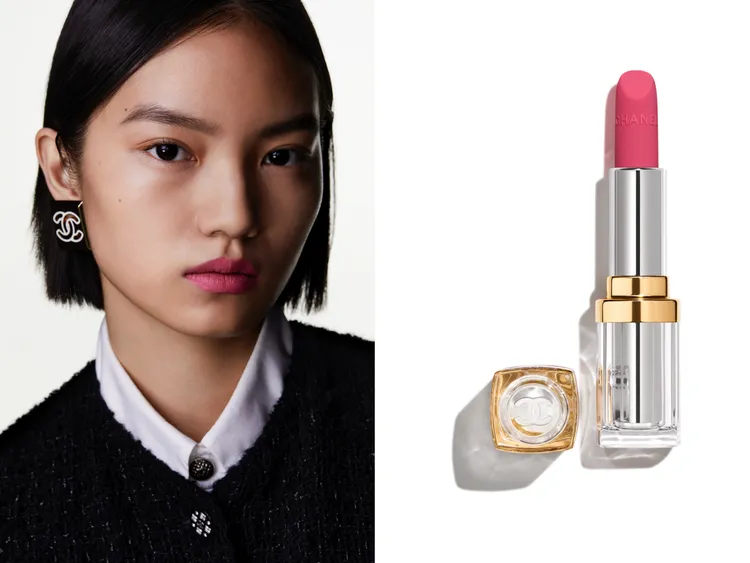 冷調粉色#23配飾。品牌提供