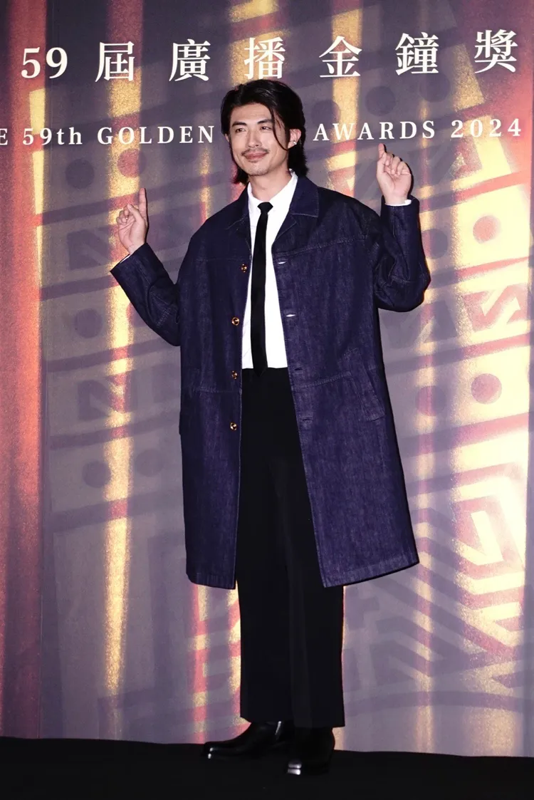 梁正群首度主持廣播金鐘典禮，最怕突然口齒不清。彭欣偉攝