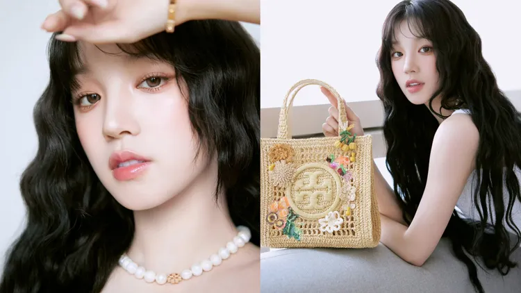 宋雨琦的黑色長捲髮與剛出道時的小狗捲毛頭相似。翻攝宋雨琦微博