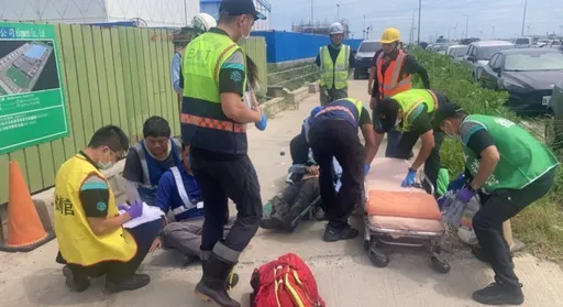 彰濱離岸風電工區重大工安意外!二氧化碳外洩14人中毒 3人無呼吸心跳