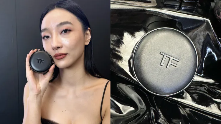 寂境黑漆限定版氣墊粉盒+粉蕊，3900元。張家玲攝