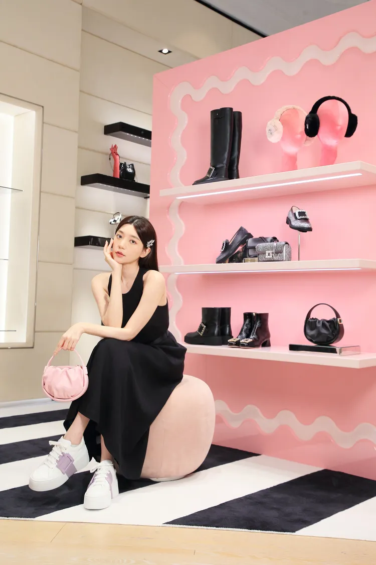 郭雪芙的造型相當甜美有氣質。品牌提供