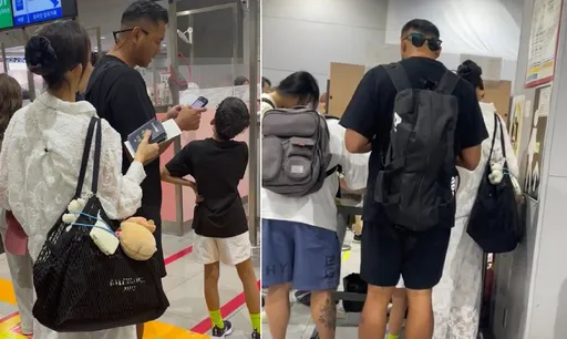 陳建州范瑋琪帶孩子遊大阪被捕獲 她手上護照成亮點