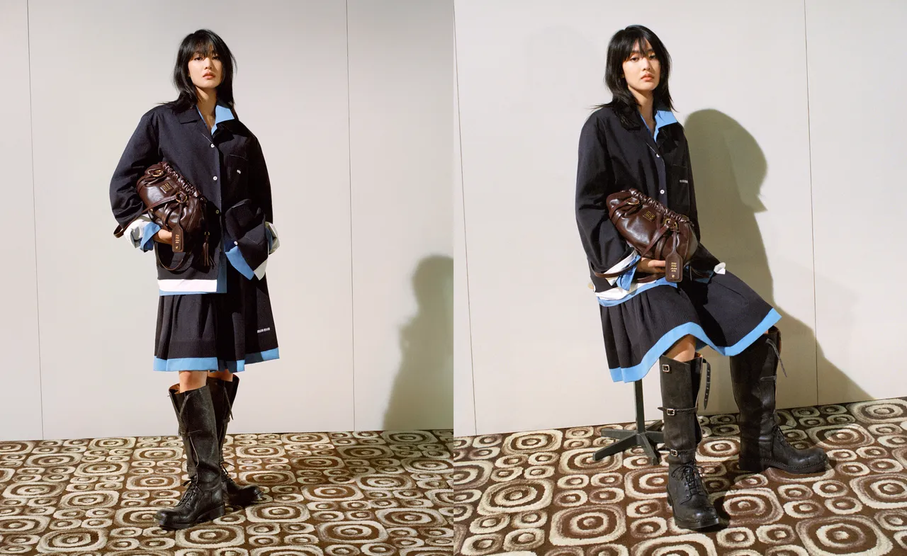 Miu Miu 2024秋冬系列。品牌提供