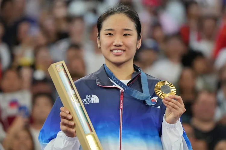 安洗瑩獲得金牌後，立刻表示想退出國家隊。美聯社