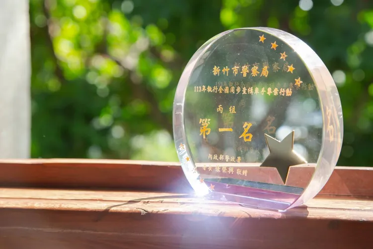 竹市警局打詐獲「全國同步查緝車手專案行動」評核第一。新竹市府提供