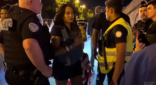 巴黎奧運|「我柯瑞老婆耶!」她當街被攔與警理論 一問下乖乖讓路